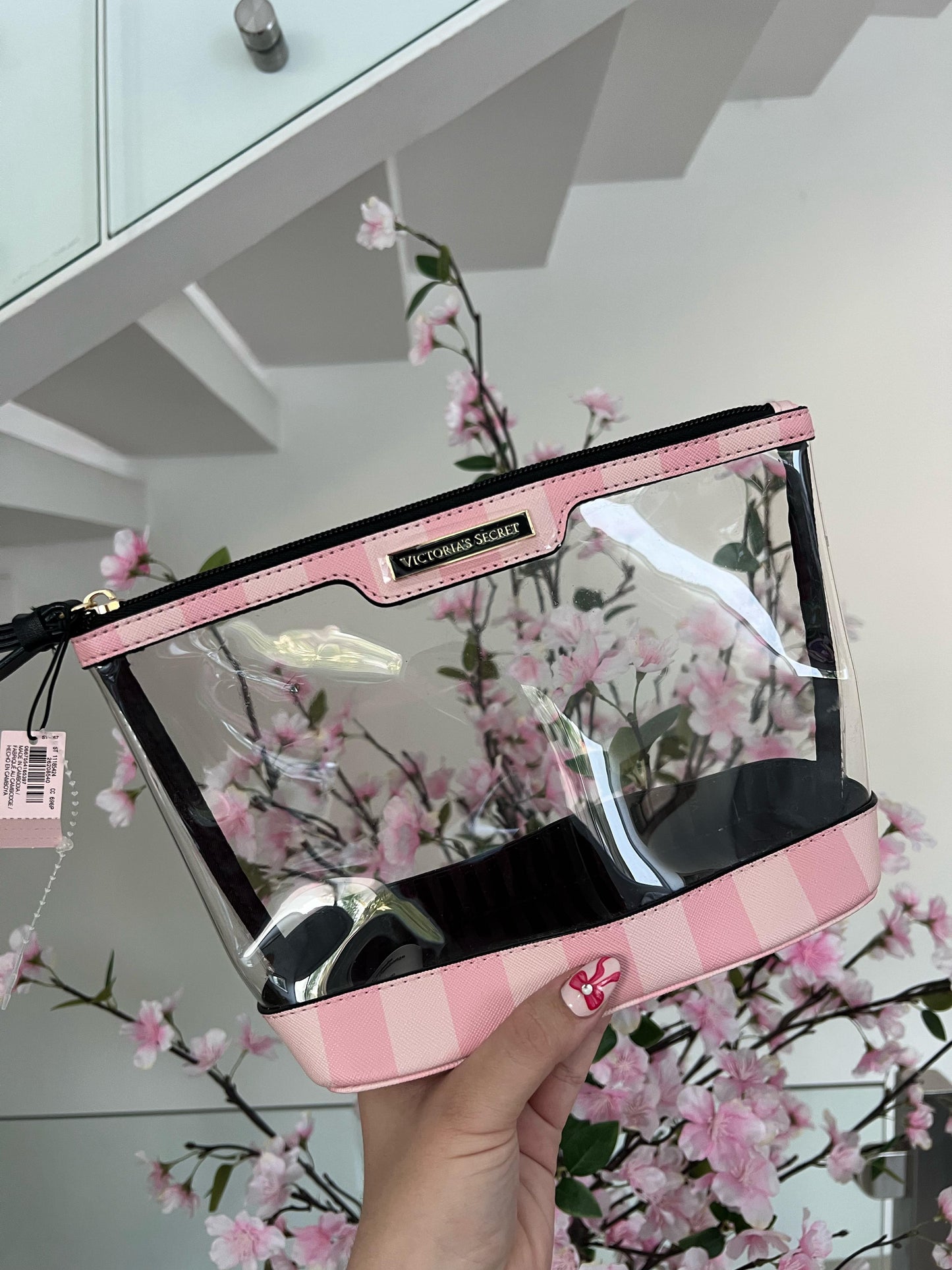 Victoria’s Secret Clear Cosmetic Bag 💖✨