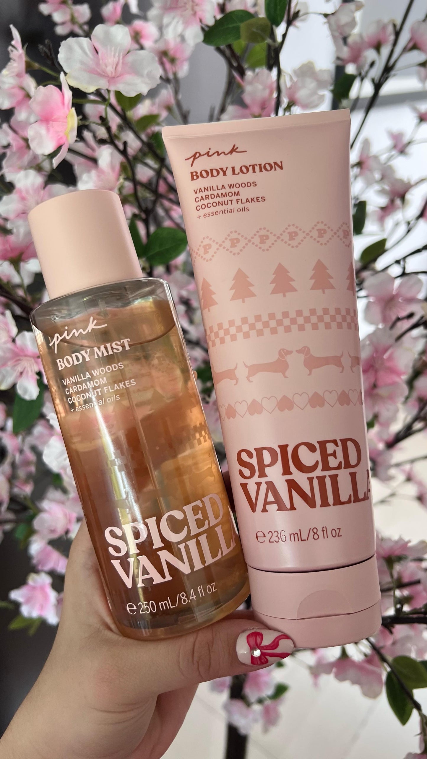 Pink Body Mist victorias secret con shimmer, loción corporal con destellos de brillos ✨