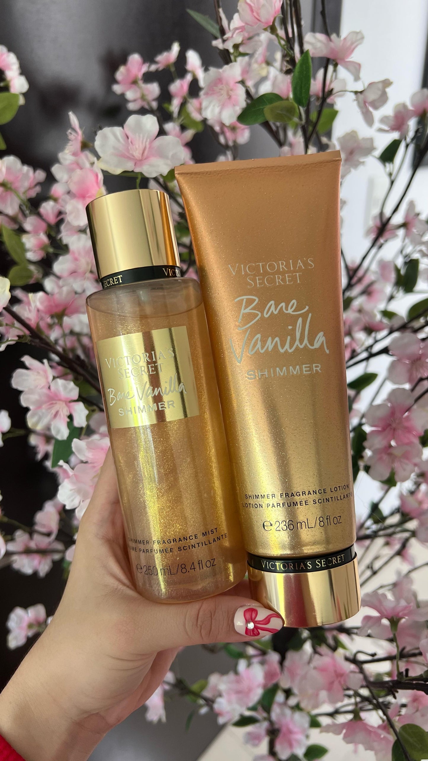 Victoria’s Secret - Bare Vanilla Shimmer Perfum y Crema Perfume y Crema✨🍦