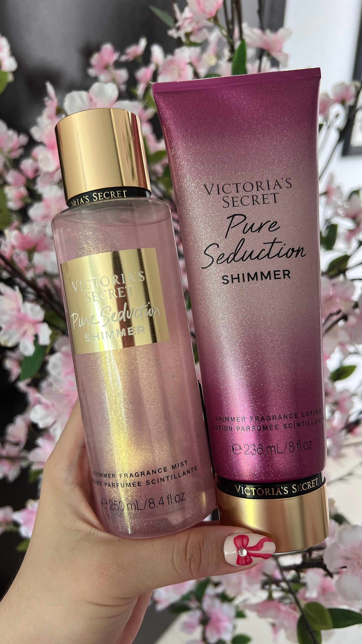 Pure Seduction Shimmer ✨ de Victoria’s Secret – Perfume y Crema