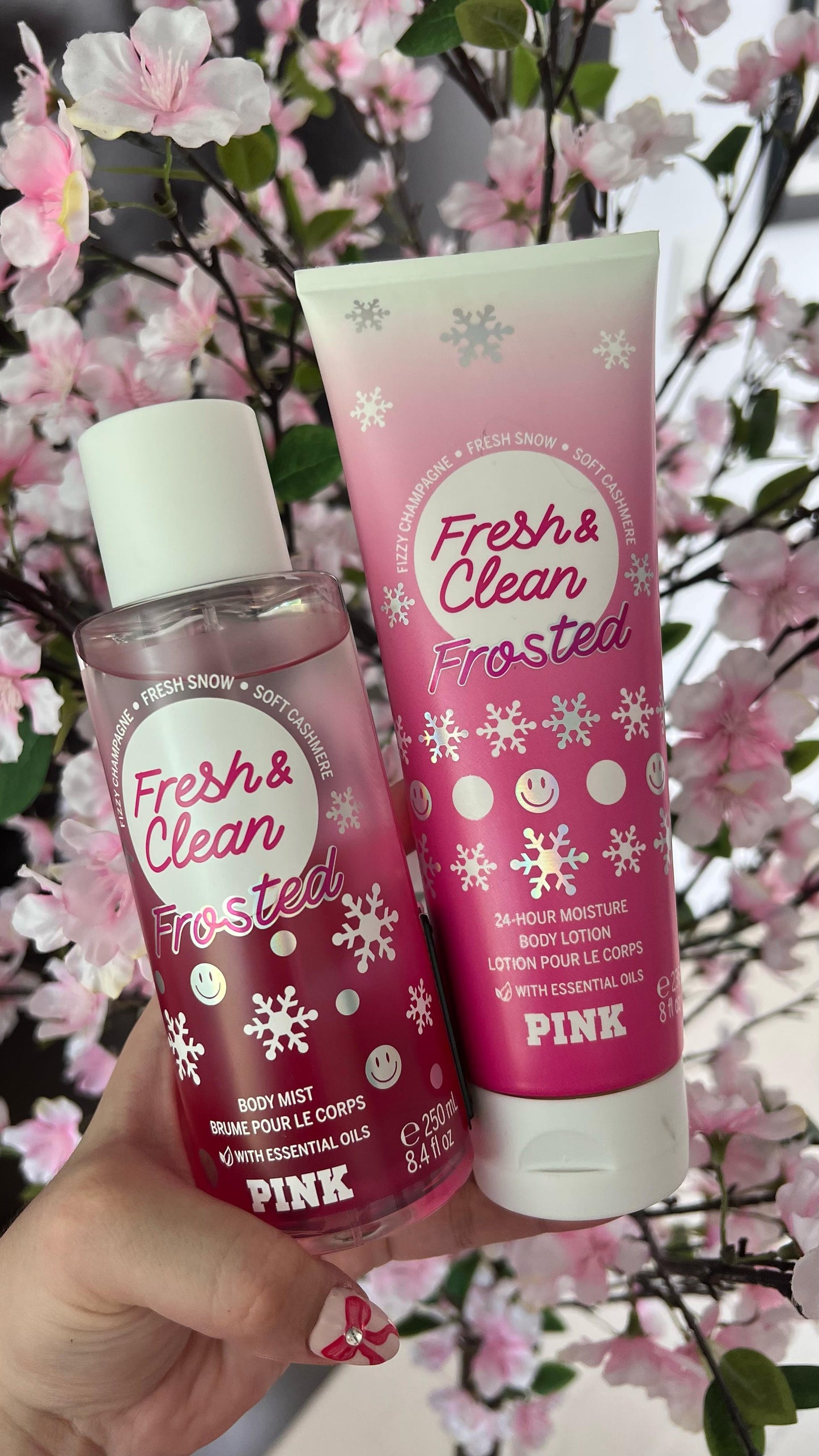 PINK Fresh & Clean Frosted ❄️✨