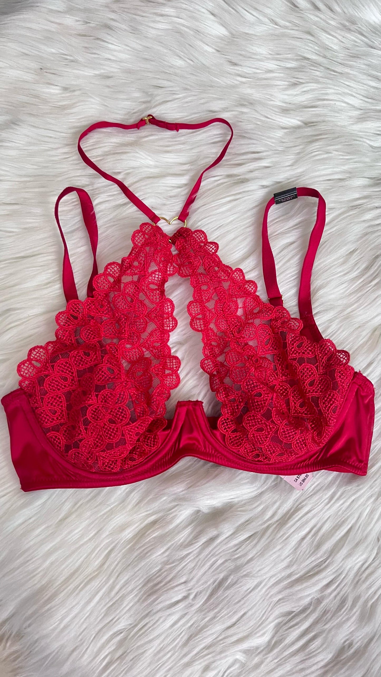 Red Bloom Bralette – Pasión en Encaje ❤️🔥