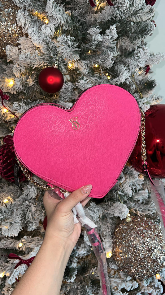 Cross Body Heart Pink