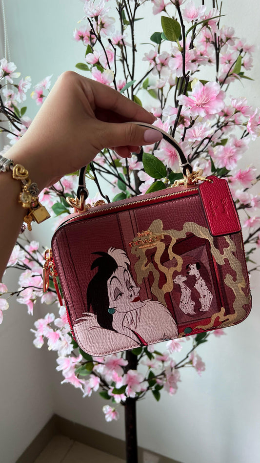 Disney Camera Bolsa Cruella Edición Especial con Correa Especial