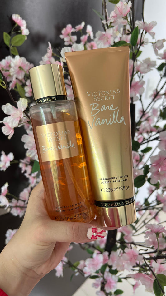 Victoria’s Secret - Bare Vanilla Perfume y Crema 🍦✨