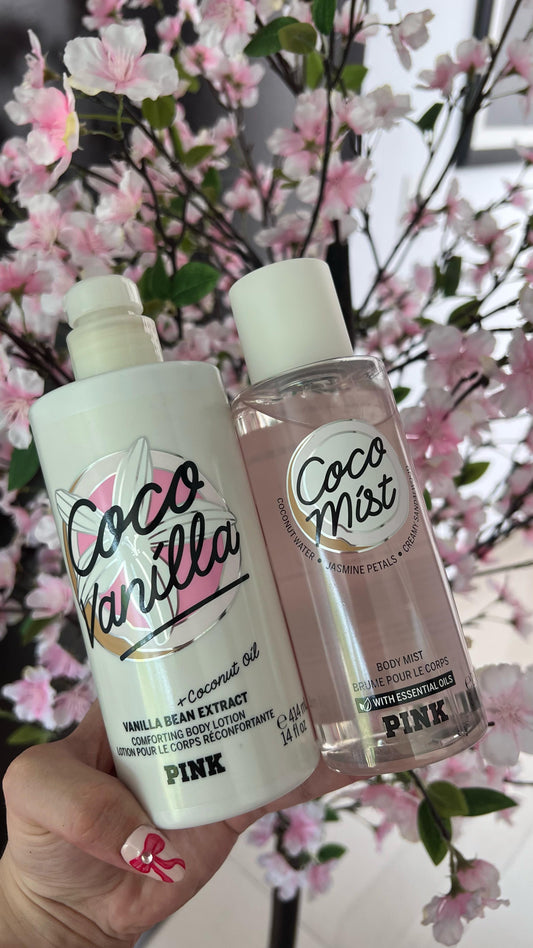 PINK Coco Vanilla & Coco Mist 🌴🥥