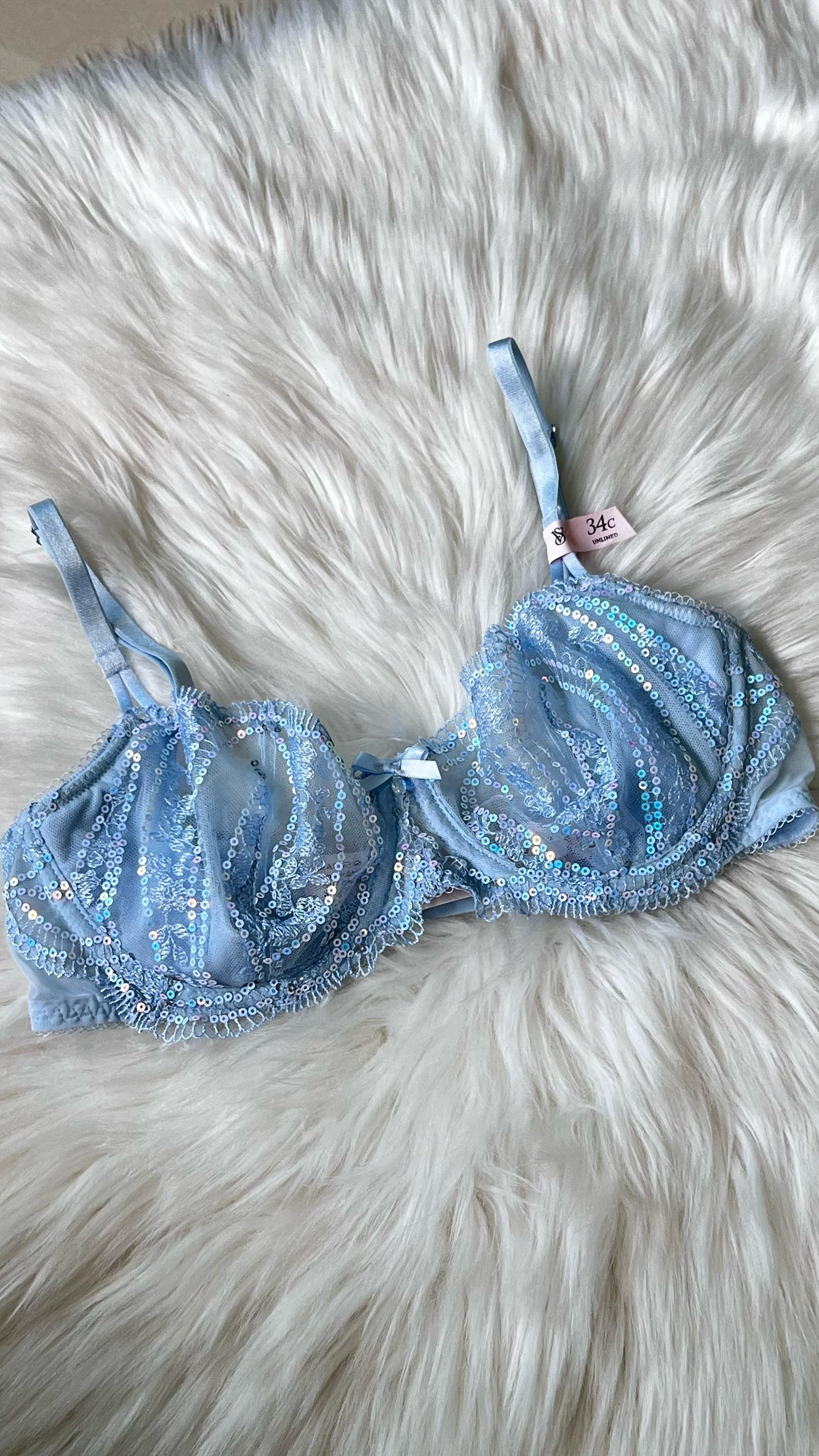 Bra “Blue Fairy Dust” de Victoria’s Secret 🧚♀️✨