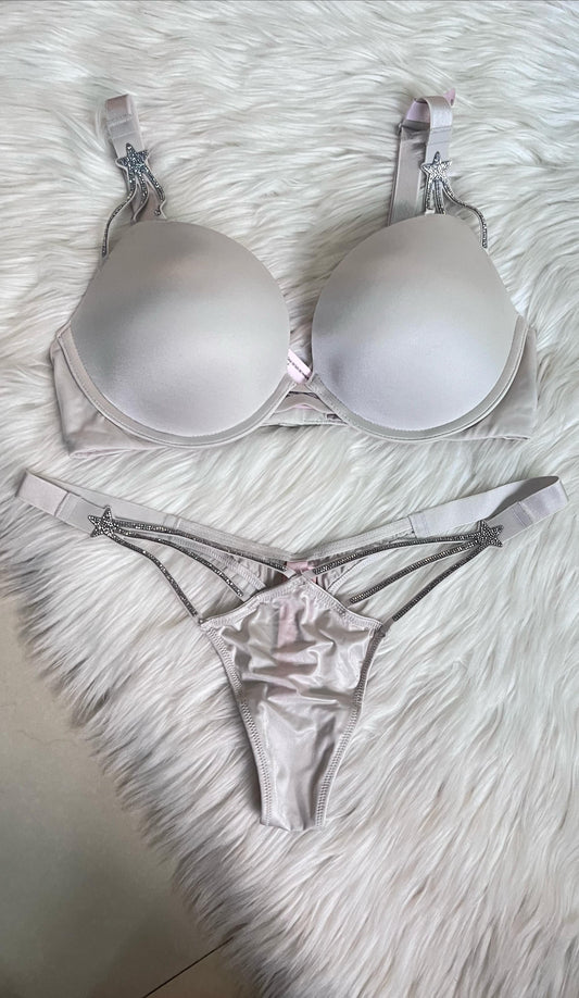 Conjunto Starlight Satin Victoria's Secret ✨💫