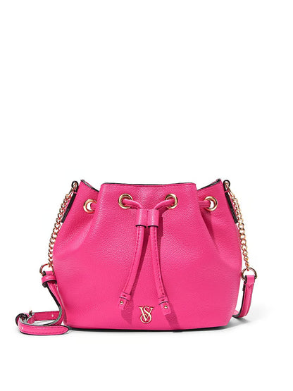 Bucket Crossbody Bag Pink